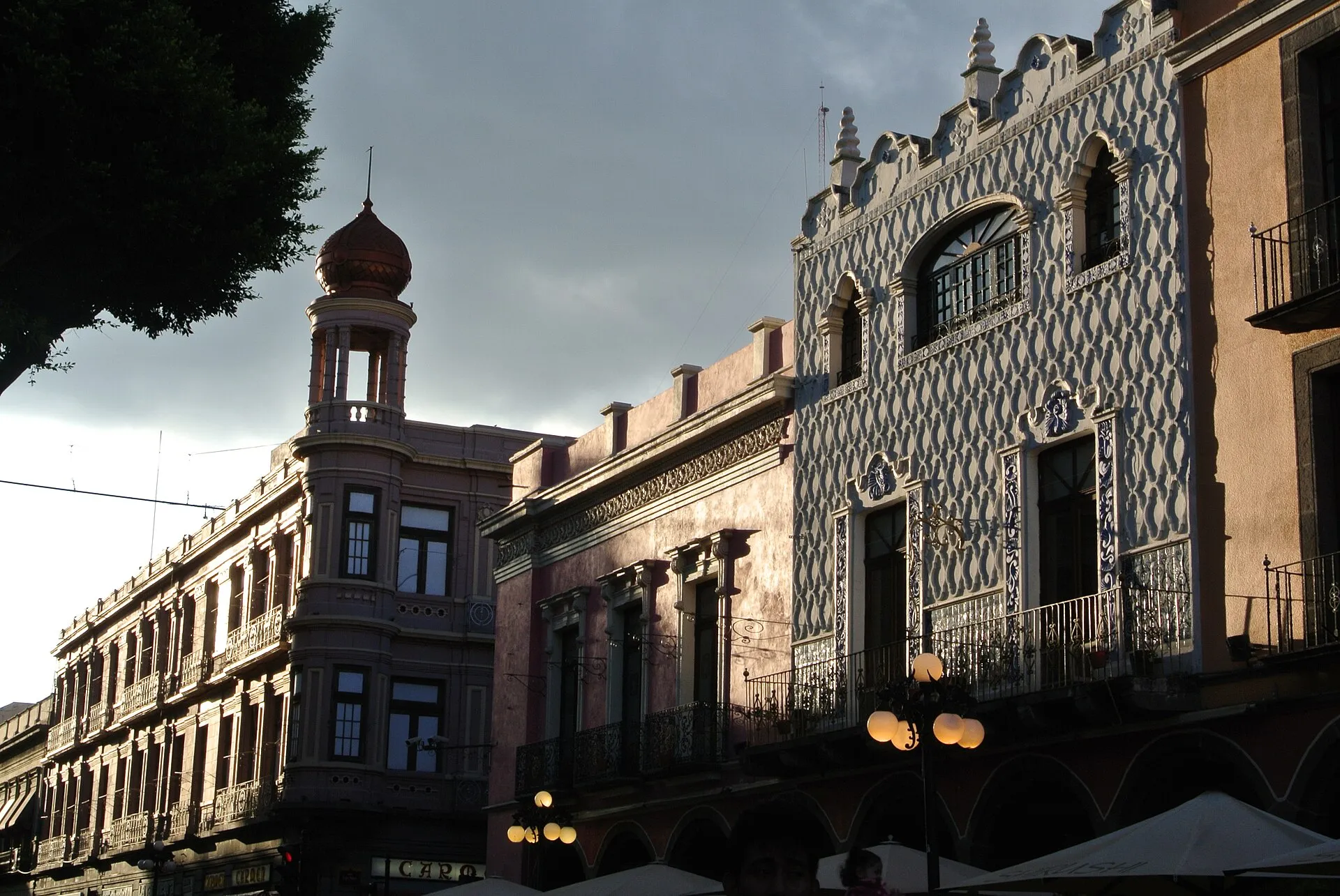 Innenhof des Casino Español in Mexiko-Stadt