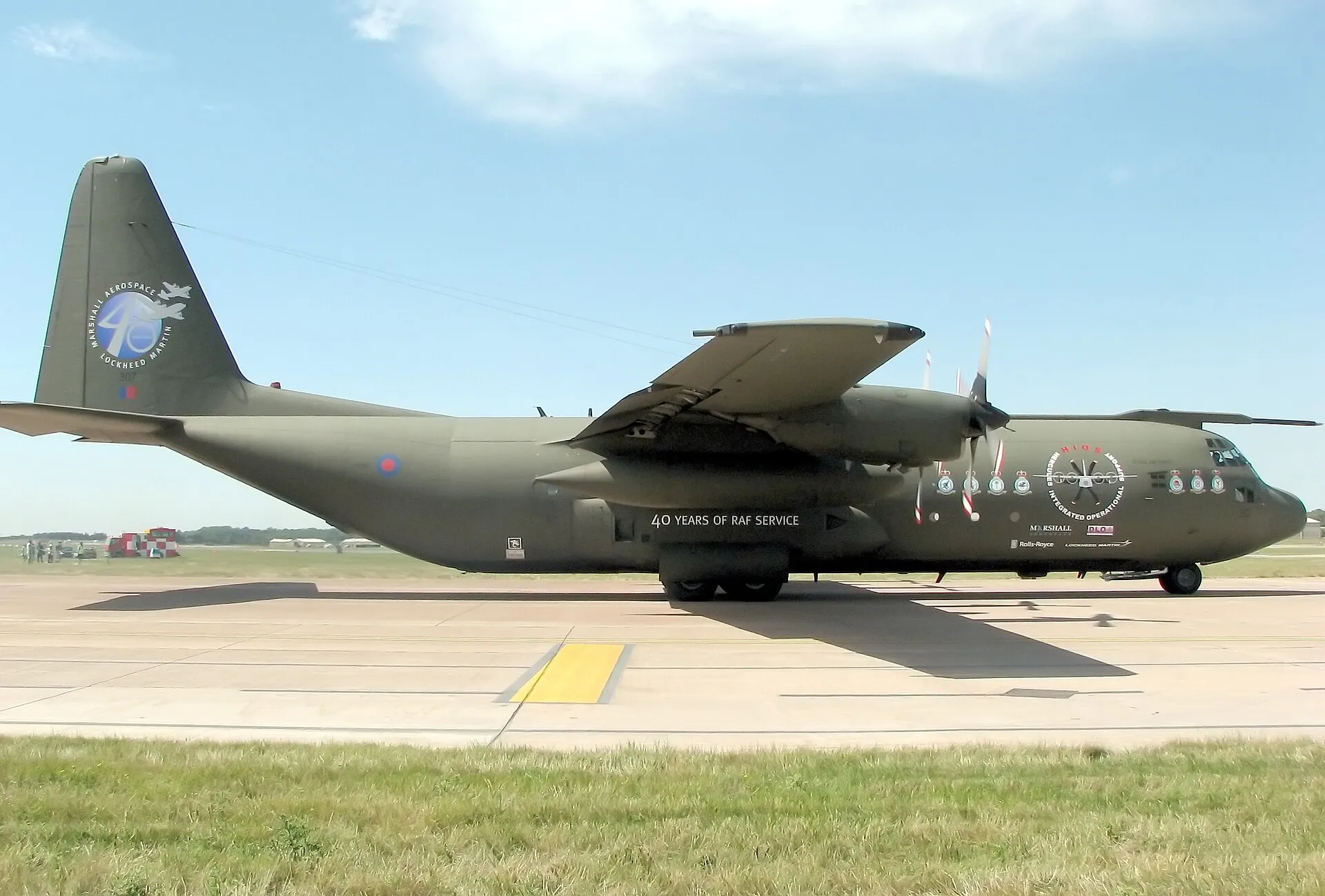 Lockheed C-130K Hercules der Royal Air Force