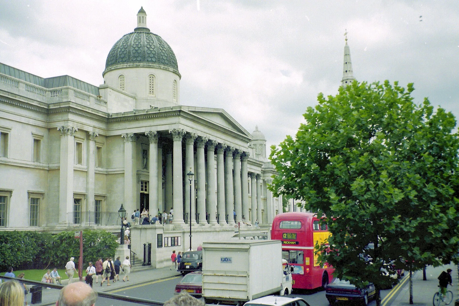 Südfassade der National Gallery am Trafalgar Square