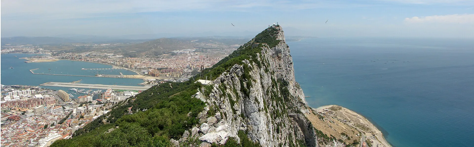 Panorama des Felsens von Gibraltar